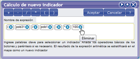 Eliminar expresiones